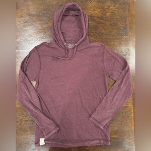 Men's Burgundy Hoodie by Alternative Apparel